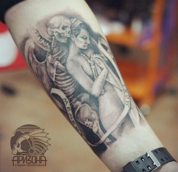 ChepeNation's tweet image. Memento mori #tattoo