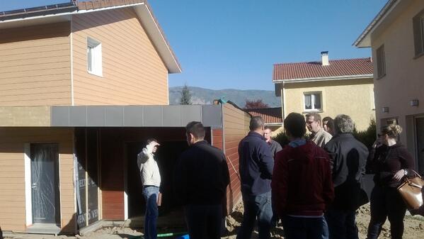 SBrondex's tweet image. Les stagiaires du #CQP Vendeur du #groupesamse en visite chantier