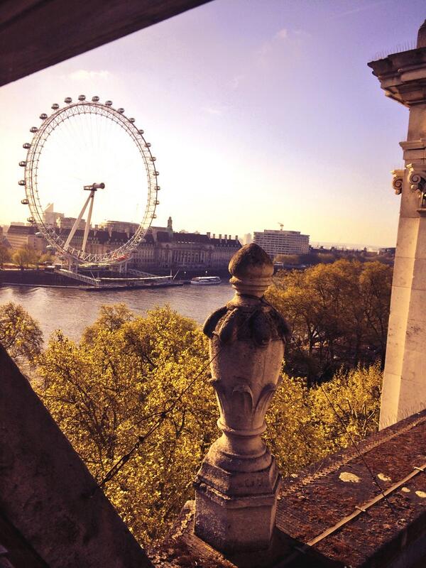Waking up in London is perfect 😊