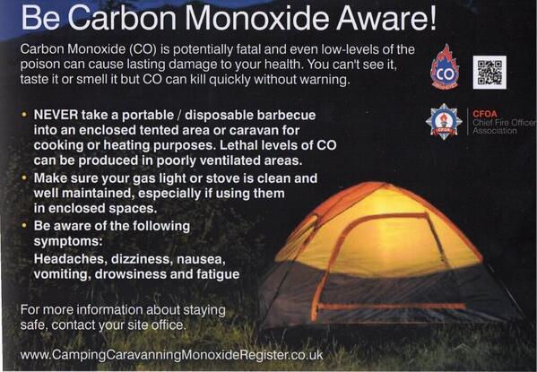 CalderValleySRT's tweet image. Camping this Easter? Never take a BBQ inside a tent!   Be Carbon Monoxide Aware #StaySafe