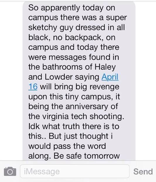 TheUASignGirl's tweet photo. When it comes to this stuff, the rivalry no longer matters, safety does. #Auburn #BESAFE  retweet this!!!!!! http://t.co/7LyT0Y8ExU