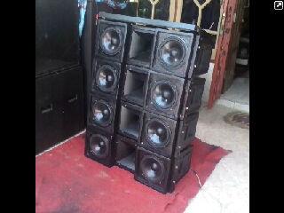 Line array dapur terror , bagak!!