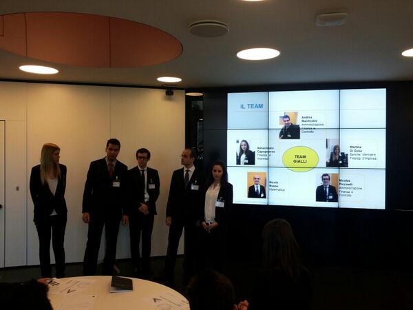 TheBusinessGame's tweet image. Live da #milano #Accenture #Talentgame 2014 #businessgame Tempo di presentazioni #formazione #competizione
