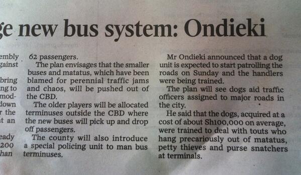 MediaMK's tweet photo. “@Chuani: @MediaMK My friend, a pic of the article will do for now. #CountyDogs http://t.co/AB3NKQsqjV” < #countydogs !!!