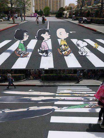 DrawingX's tweet image. Children 3D illusion to slow down traffic ::.
