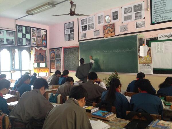 Bhutanese English lesson #AEFBhutan