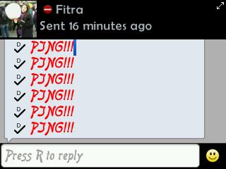 fitrachibi's tweet photo. Kaga ada di bb guaa"@indriani_dina: @fitrachibi Fitraaaaaaaaa guaa bbm lu deliv nii cuyy http://t.co/3vPhOZK4l5"
