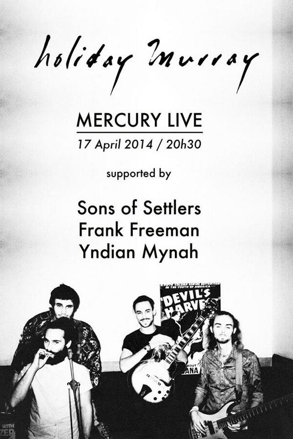 Join us for the last of the #puffaddersessions tomorrow at @MercuryLive with <a href="/SonsofSettlers/">Sons of Settlers</a>! facebook.com/events/2353870…