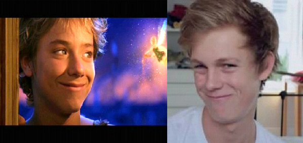 christinerimmer's tweet photo. @Caspar_Lee  Are you Peter Pan? http://t.co/fAHg4H7BJy