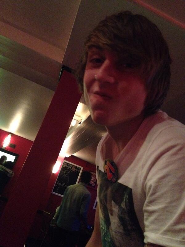 Jake pulling some faces