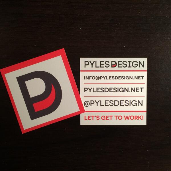 PylesDesign's tweet image. My new business cards just came in!! #stoked #PylesDesign #LetsGetToWork