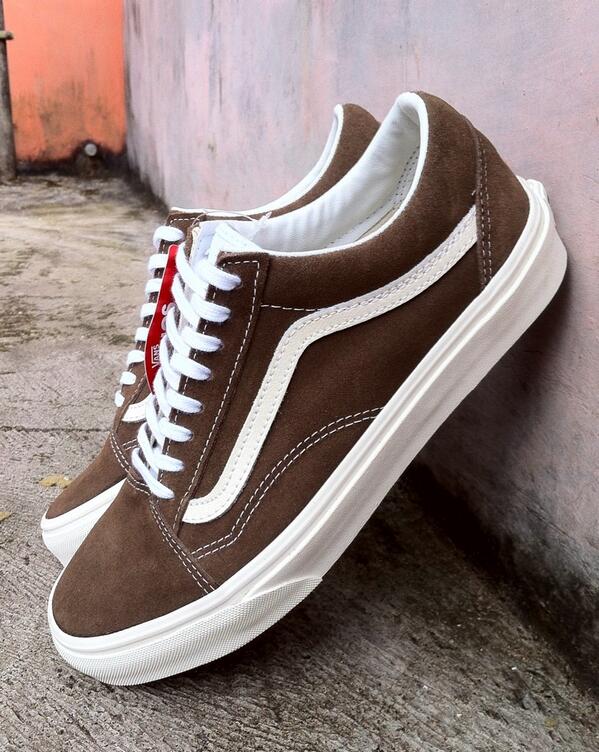 dark brown vans