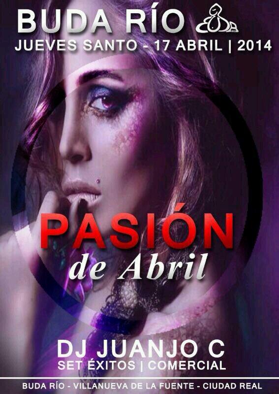 Jueves Santo 17 de abril en <a href="/budario/">buda rio valen</a> fiesta temática cn personajes caracterizados de la pasión de Cristo. Dj Juanjo C