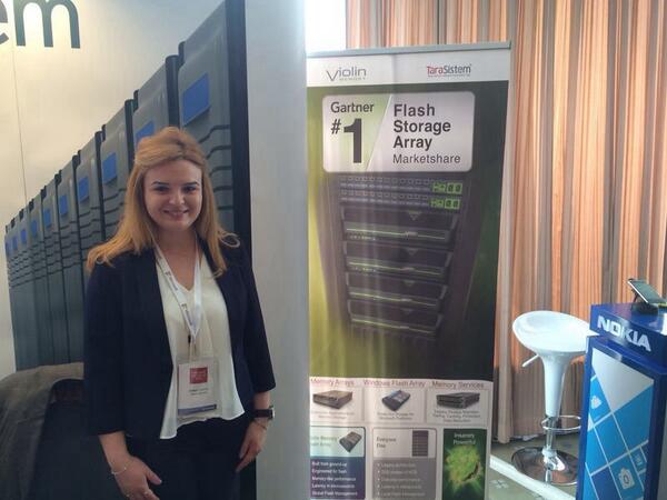 mickabradley's tweet image. Come and say hi at the @ViolinMemory stand- I&apos;m with our partner TaraSistem at #sql2014 in Turkey
