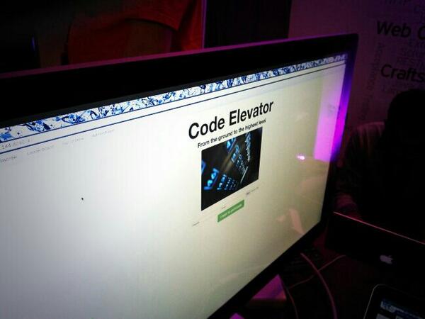 PubSapientEng's tweet image. C'est parti. Serez vous à la hauteur ? #codeelevator #devoxxfr2014