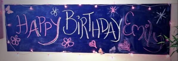 PartyParlour's tweet photo. Happy Birthday Emily :0) http://t.co/28h6OTXxOW