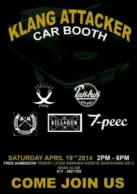 More than 6 clothing labels are joining this movement, alongside with us come and let's have fun ! :) #KlangAttackers