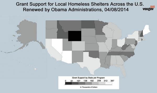 @TheHavenShelter The $1.6b in @HUDgov grants to support 7,100 #homeless services in a map - ow.ly/vMCsr