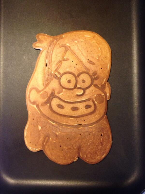 randomtoons's tweet photo. Mabel. @_AlexHirsch @kristenschaaled #pancakeart #gravityfalls #mabel #randomtoons #bisquick
http://t.co/KP3nfnD2G5 http://t.co/YalkKMwGgk