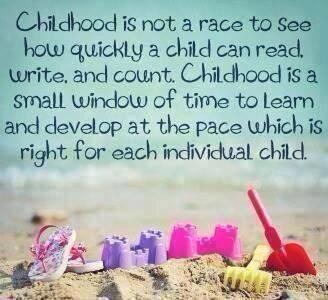 micheleborba's tweet image. Childhood is not a race-but a sm window of time to dev at the pace right for ea child.  @PaperSaltUSA @SueScheff