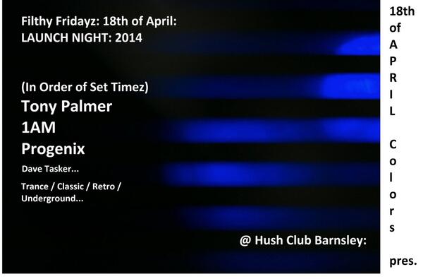 djdavetasker's tweet image. CATCH ME AT HUSH NIGHTCLUB IN BARNSLEY THIS SAT @ 2AM PLAYING ALL THE BEST TRANCE CLASSICS :) FREE ENTRY ALL NIGHT