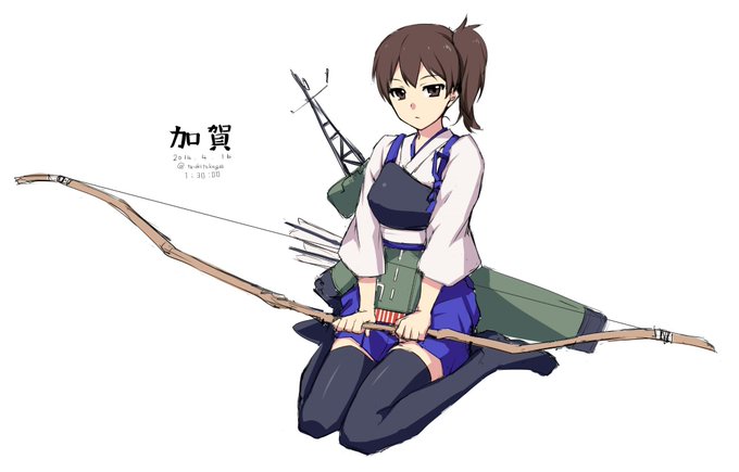 かきました、そして遅れました #艦これ版深夜の真剣お絵描き60分一本勝負 