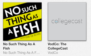 collegecast1's tweet photo. Right now we're side-by-side the @QiElves on iTunes. It's a good place to be :) http://t.co/LIGymud0mJ
