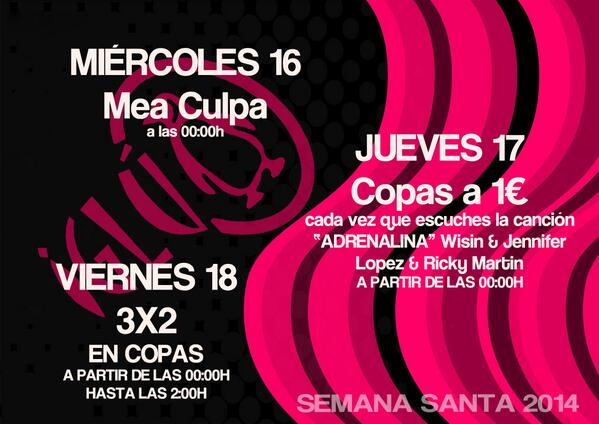 Iglucopas's tweet photo. PROGRAMACIÓN SEMANA SANTA @Iglucopas http://t.co/rFhCeBv1ay
