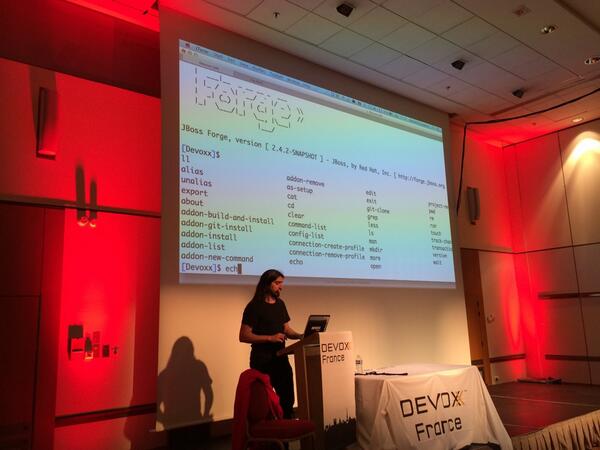 aagahi's tweet image. JBoss Forge forge.jboss.org by @agoncal #devoxxfr2014