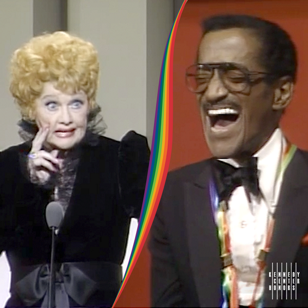 Always one for the laughs, Lucille Ball invited herself to Sammy Davis Jr.'s house for dinner during her 1987 tribute