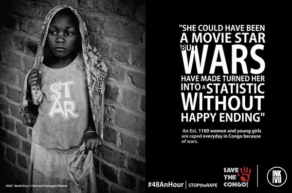 unwatchable's tweet photo. She could have been a star but wars... Join our call: pls Sign&amp;Share~>http://t.co/55I4huMR6D #48AnHour #SavetheCongo http://t.co/fKjfNnFdoT