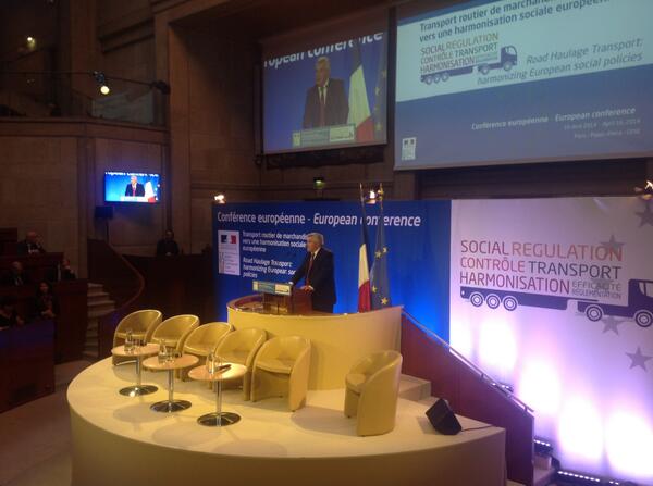 fcuvillier's tweet photo. La #confTRM marque un tournant dans l'histoire européenne des transports http://t.co/fhCXbqJXiv