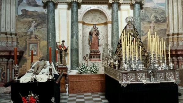 Ya está casi todo preparado para el Viernes Santo.