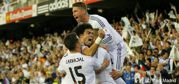 10xisco's tweet photo. HALA MADRID!!! CAMPEONES!! HASTA EL FINAL,TE QUIERO MI REAL!!! http://t.co/BggdluSQA9