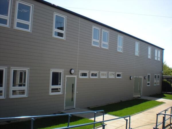 We have now completed the AcerMetric designed manufactured and built primary school