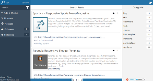 themeshell tweet picture