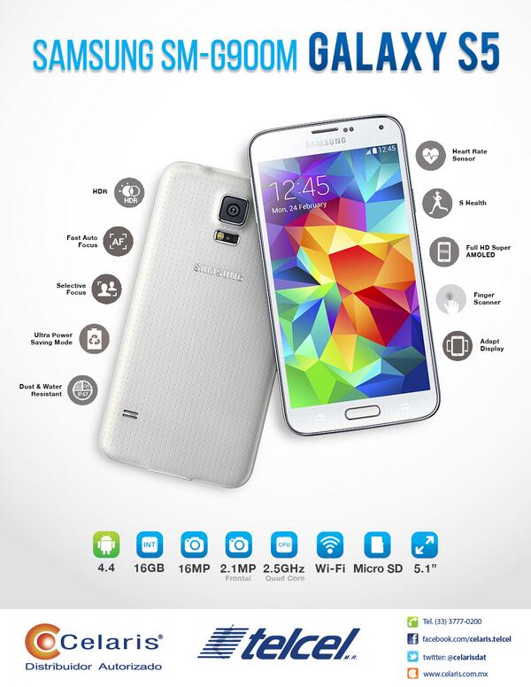 CELARISDAT's tweet photo. #SiFueramosNovios te regalaría el nuevo #GalaxyS5 que compré en @CELARISDAT. #PeroNoQuieres http://t.co/YMmjTfmhGW