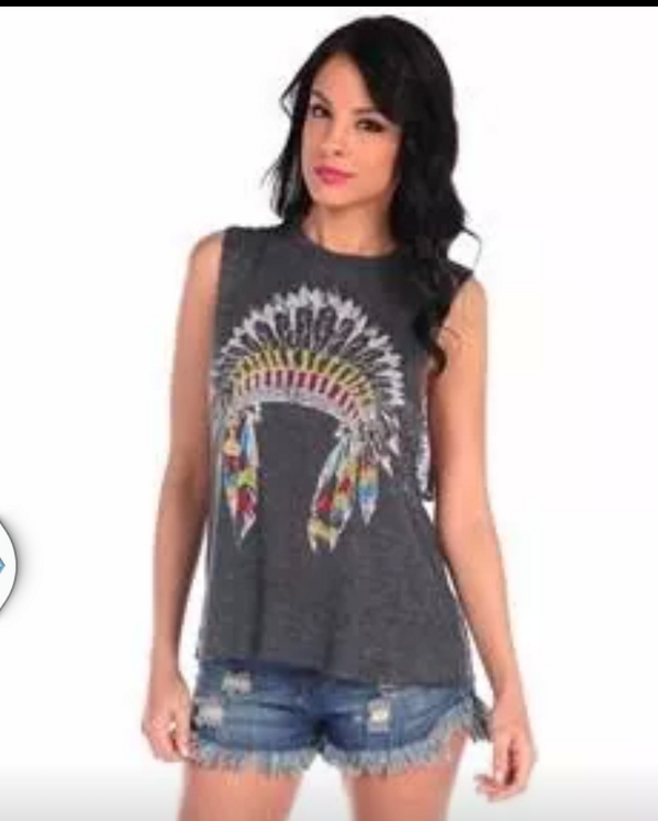ENC_ada's tweet image. Do we all need this tank? Yes..we do! #headdress #soready4summer