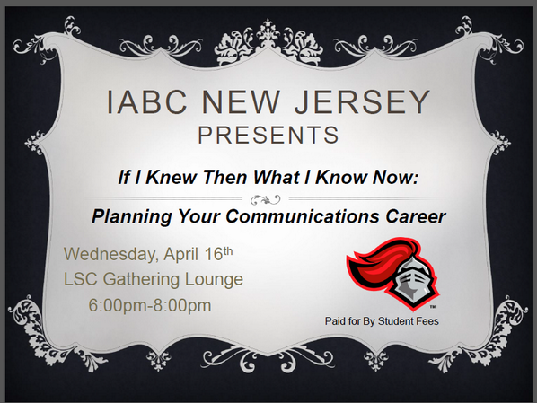 RBSNB's tweet photo. IABC SPECIAL EVENT!

 IF I KNEW THEN WHAT I KNOW NOW: CAREER ADVICE FROM THE BEST IN THE COMMUNICATION INDUSTRY

! http://t.co/UkSuvMSG3y