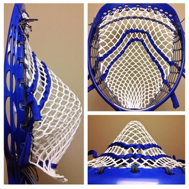 lacrosse goalie head stringing patterns