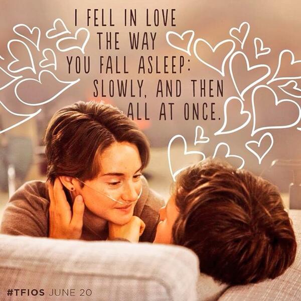 IAmNotFlammable's tweet photo. Tfios  💕💕💕 can't wait! #littleinfinities http://t.co/Iw4Ud8PUOY