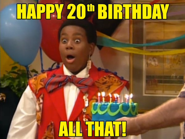 NickRewind's tweet photo. Happy 20th birthday to #AllThat! Check it: http://t.co/Dhh97Fe1vx http://t.co/hxlnOGlgSA