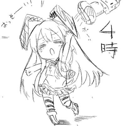 今は5時40分です #艦これ 