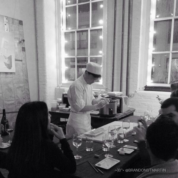 BklynOenology's tweet photo. #Mayanoki pop-up #Omikase style #sushi dinner TONIGHT AT 7P @BklynOenology winery #BK #NYC space at bar only! ;-) http://t.co/dGM8t0mNtL