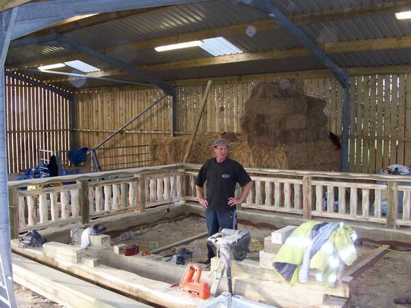 Flintstone decking POA