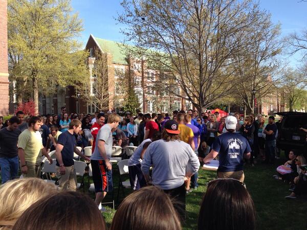 GreekWeekPSU's tweet image. Music chairs Disney!