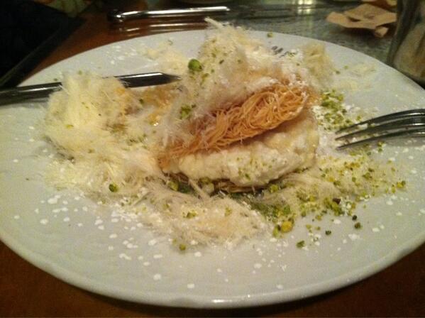 SheenaMetal's tweet image. My #cottoncandycremepuff dessert from last night's #bday celebration w/ @mischaclu #noneforme #threeyearsnosugar