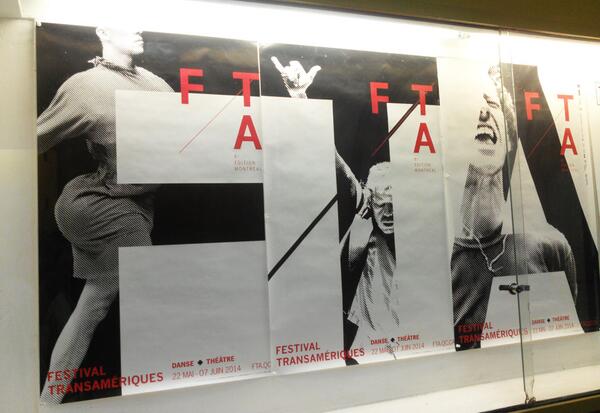 FTAMontreal's tweet photo. Le #FTA2014 s'affiche partout! http://t.co/WBMn3dtzif