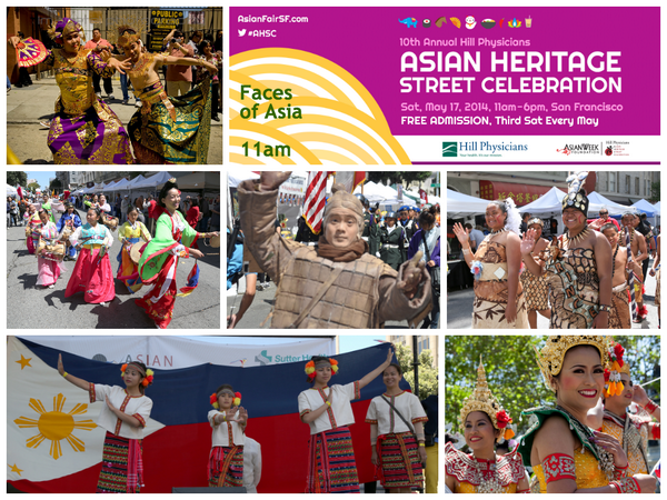 AsianWeekDB's tweet image. Join @HillPhysicians @AsianFairSF #AHSC Faces of Asia Cultural Procession on 5/17! @aucocenter asianfairsf.com/2014/03/join-t…