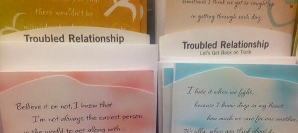 Troubled Relationship Cards Troubled Relationship Cards